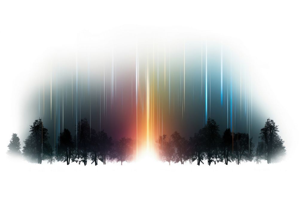 Light outdoors forest nature. AI generated Image by rawpixel.
