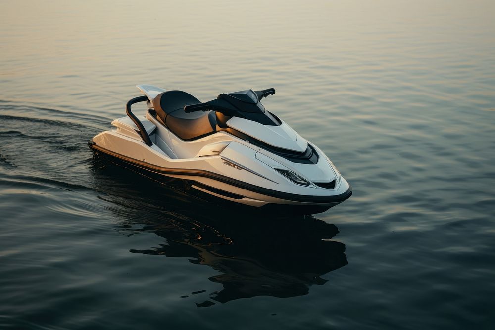 Vehicle boating sports sea. AI generated Image by rawpixel.