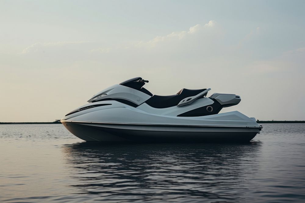 Vehicle boating yacht sea. AI generated Image by rawpixel.