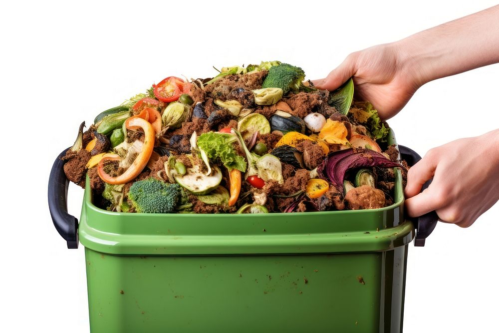 Men hand container recycling organic. AI generated Image by rawpixel.