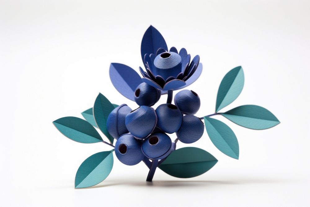 Blueberry flower plant fruit. AI generated Image by rawpixel.