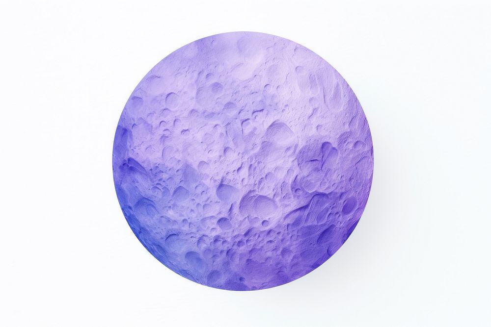 Purple sphere blue white background. AI generated Image by rawpixel.