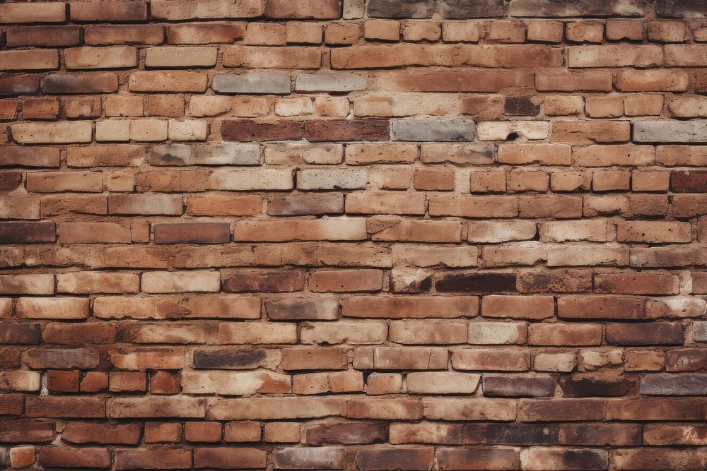 Brick wall architecture backgrounds. AI generated Image by rawpixel.