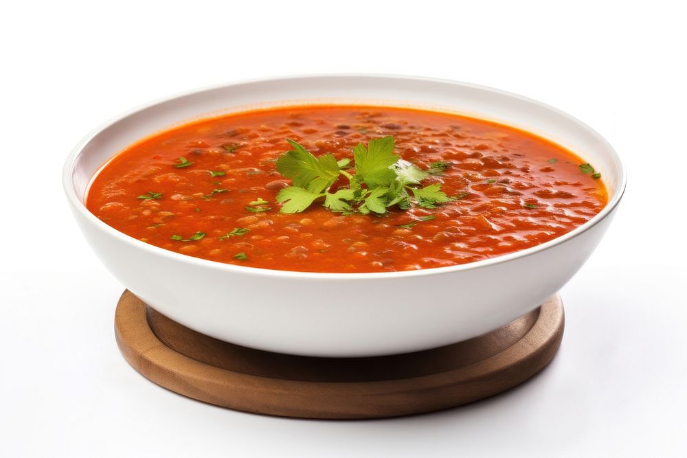 Tomato curry soup food. AI generated Image by rawpixel.
