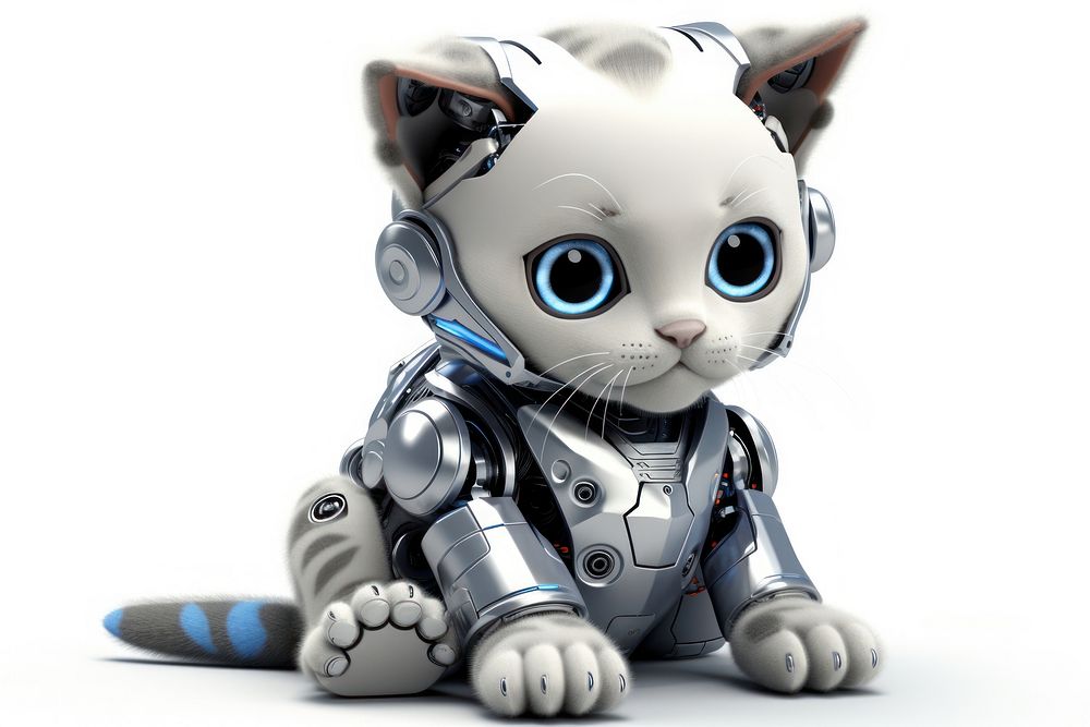 Robot cute baby toy. AI generated Image by rawpixel.