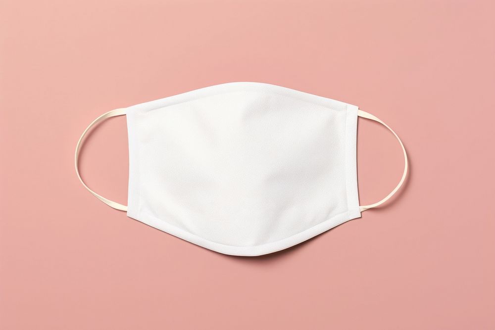 Face mask white accessories accessory. AI generated Image by rawpixel.