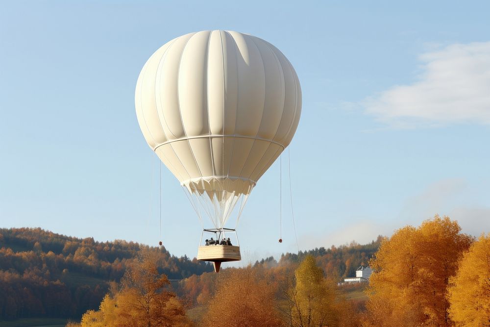 Aircraft balloon vehicle transportation. AI generated Image by rawpixel.