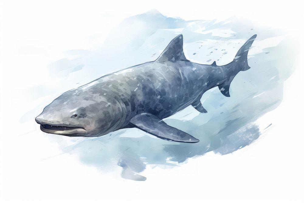 Shark animal mammal fish. AI generated Image by rawpixel.