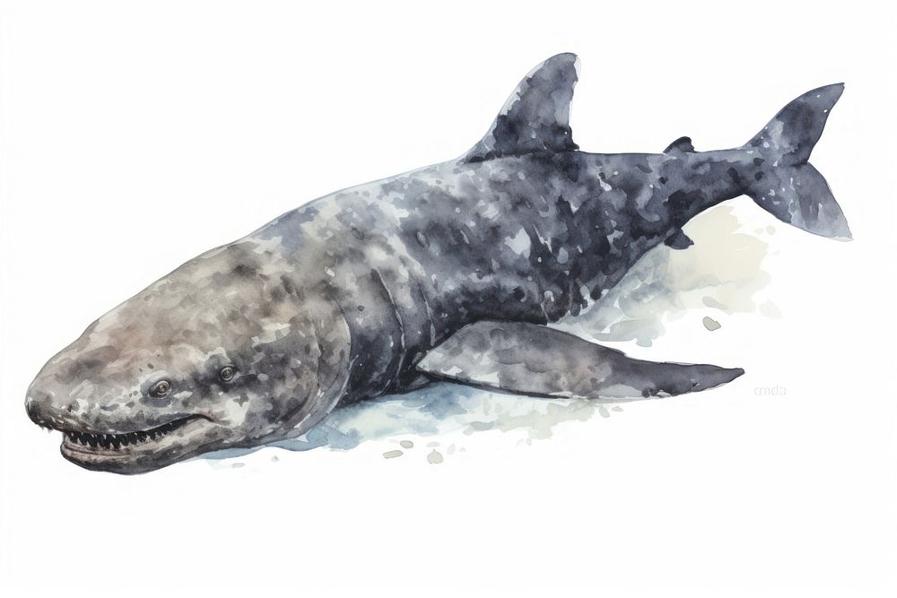 Shark animal mammal whale. AI generated Image by rawpixel.
