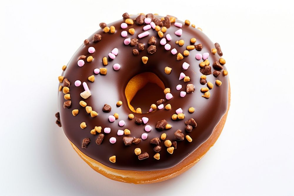 Dessert donut food cake. AI generated Image by rawpixel.
