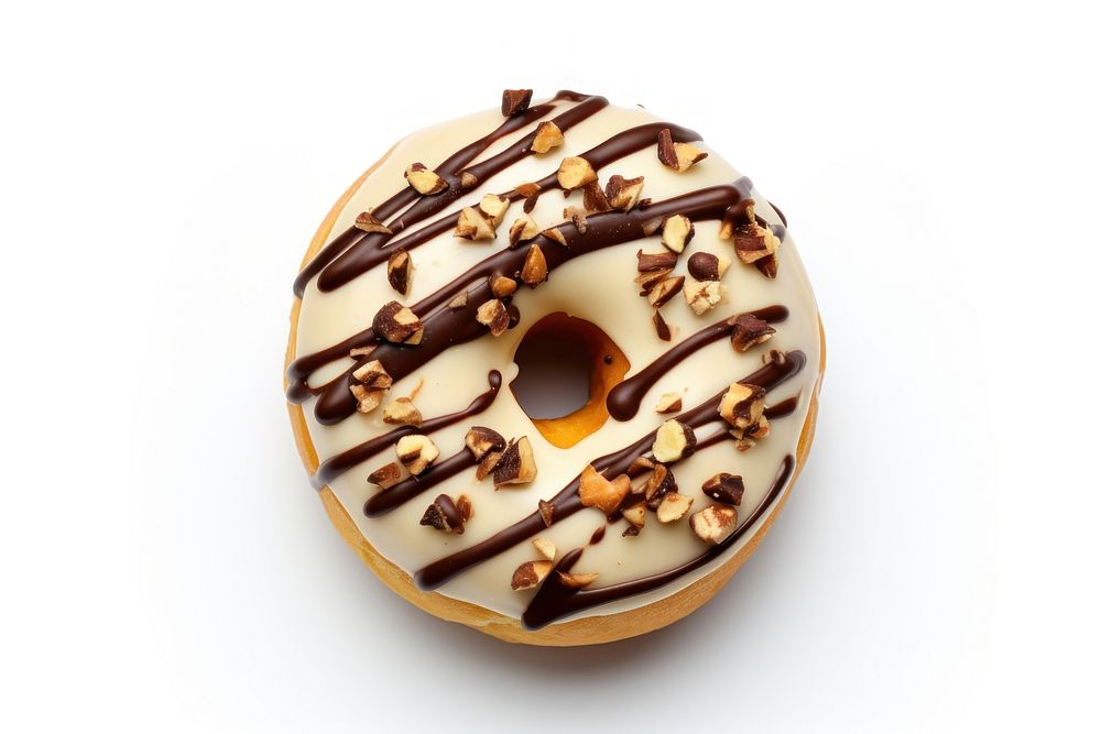 Dessert donut food bagel. 