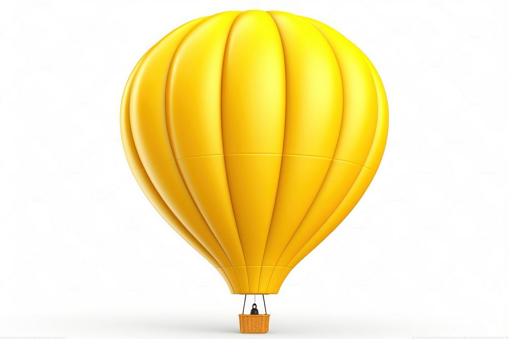 Balloon aircraft vehicle cartoon. AI generated Image by rawpixel.