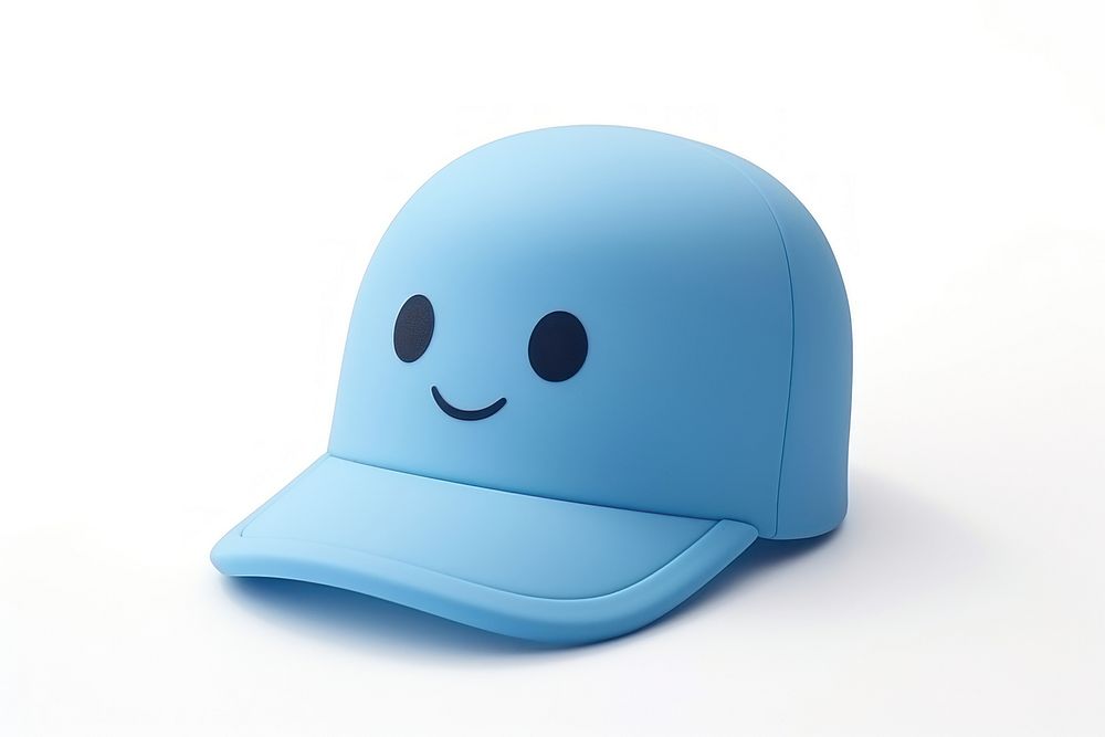 Cartoon cap white background anthropomorphic. AI generated Image by rawpixel.