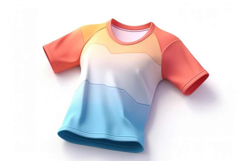 T-shirt sports white background sportswear. AI generated Image by rawpixel.