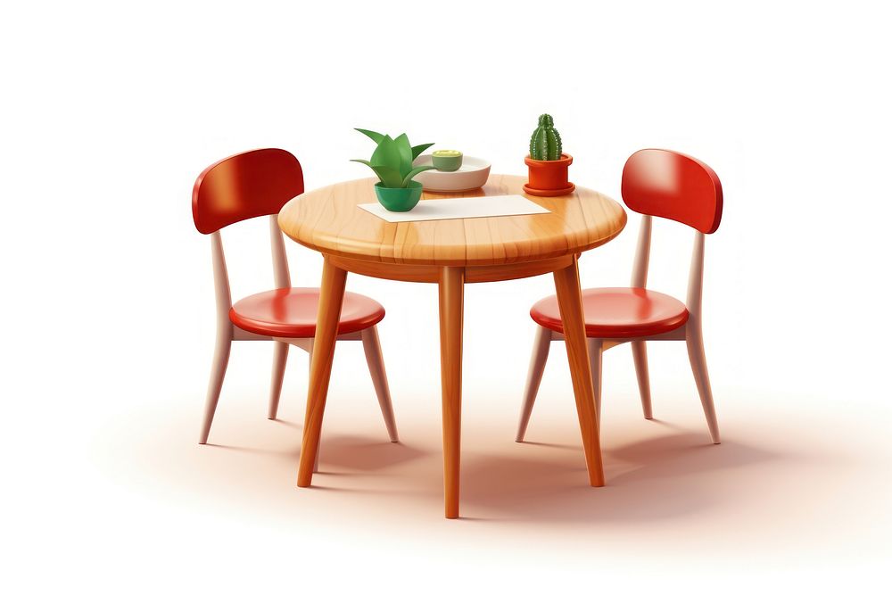 Table furniture chair room. AI generated Image by rawpixel.