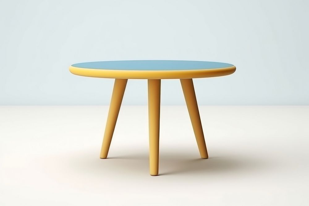 Table furniture simplicity absence. AI generated Image by rawpixel.