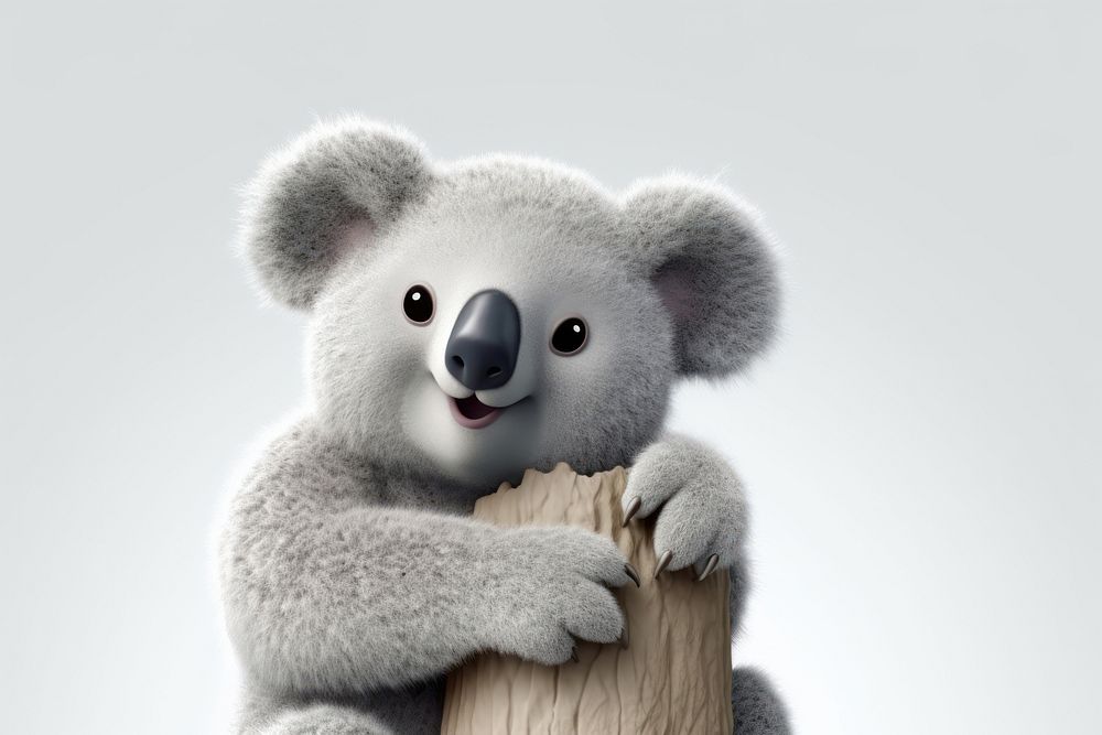 Koala mammal animal cute. AI generated Image by rawpixel.