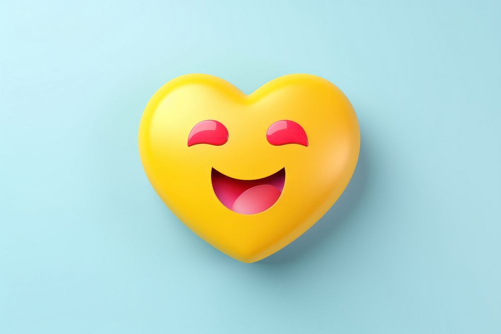 Heart anthropomorphic celebration happiness. AI generated Image by rawpixel.