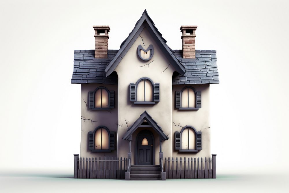 House architecture building cottage. AI generated Image by rawpixel.