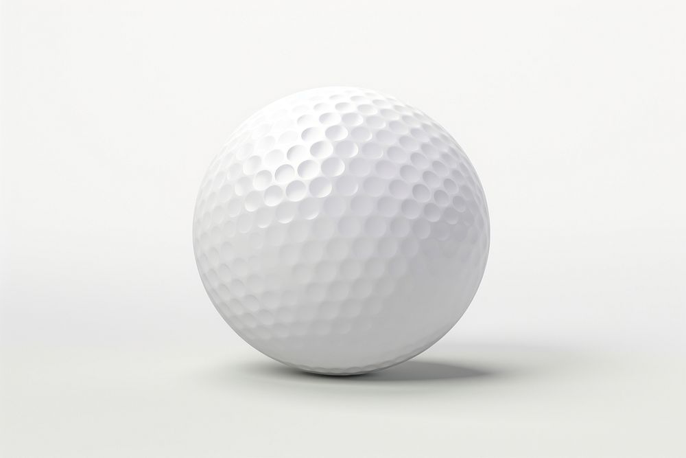 Ball golf sports white. 