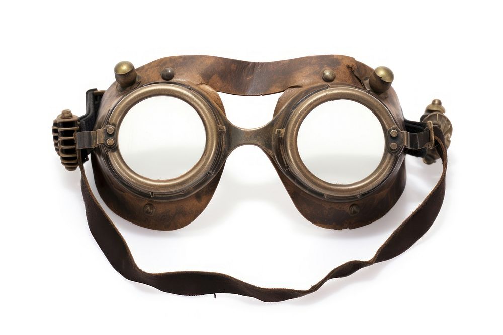Goggles white background accessories protection. AI generated Image by rawpixel.
