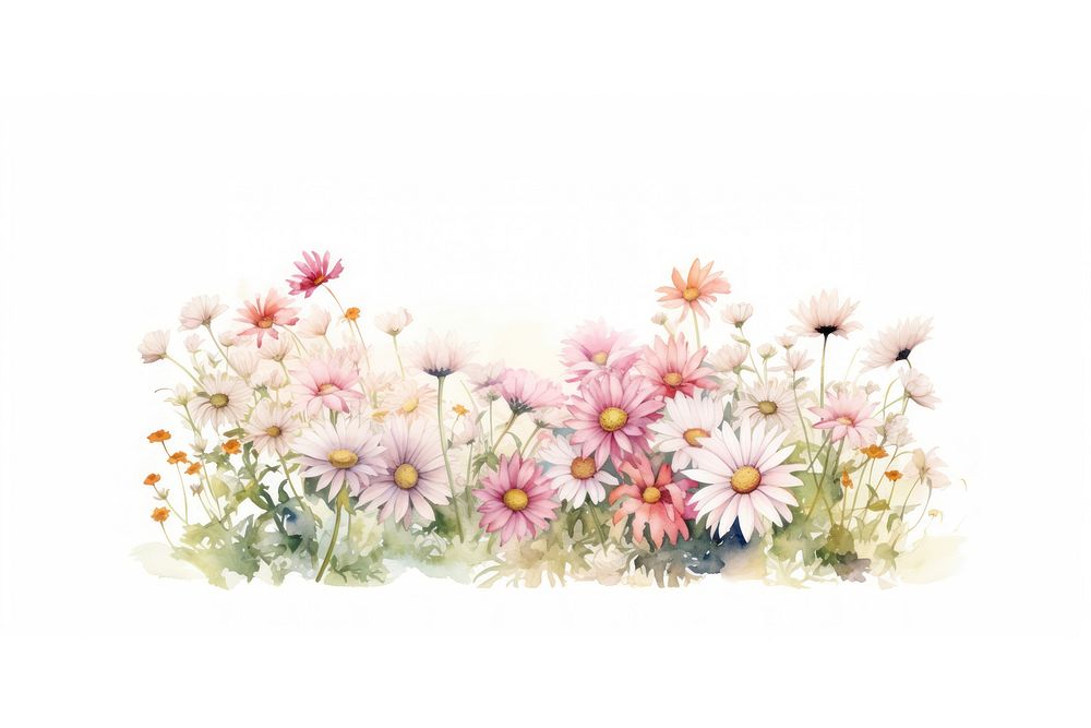 Daisy flower plant petal. AI generated Image by rawpixel.
