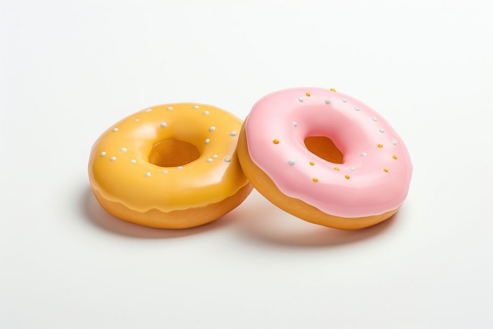 Doughnut dessert donut glaze. AI generated Image by rawpixel.