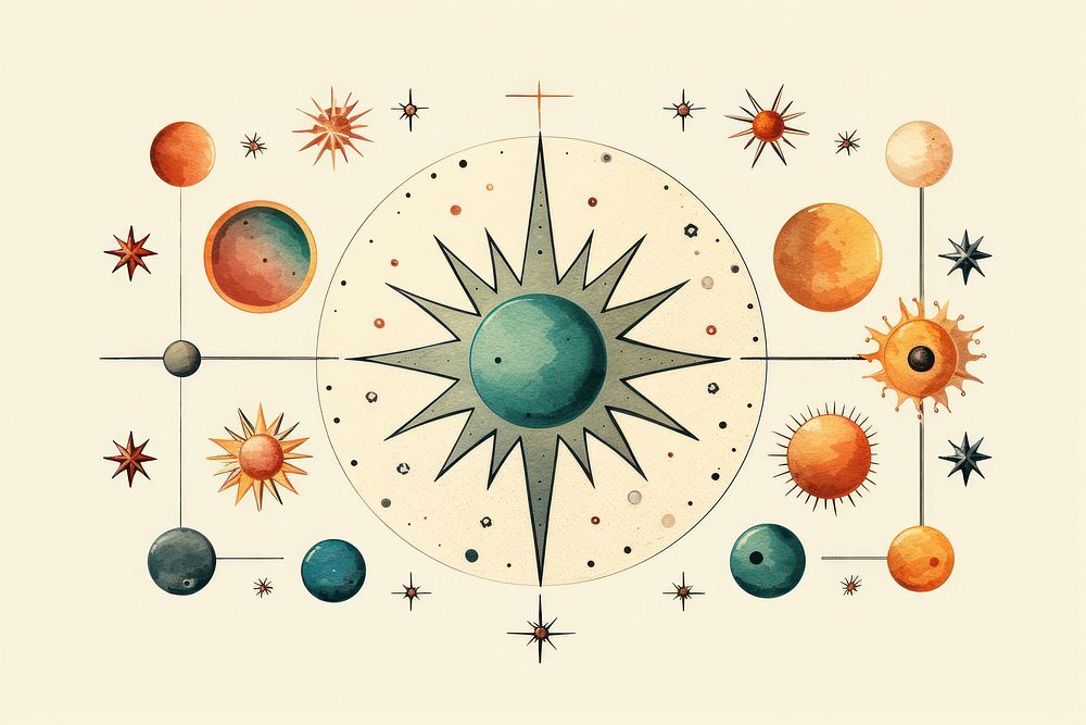 Invertebrate creativity astronomy weaponry. AI generated Image by rawpixel.