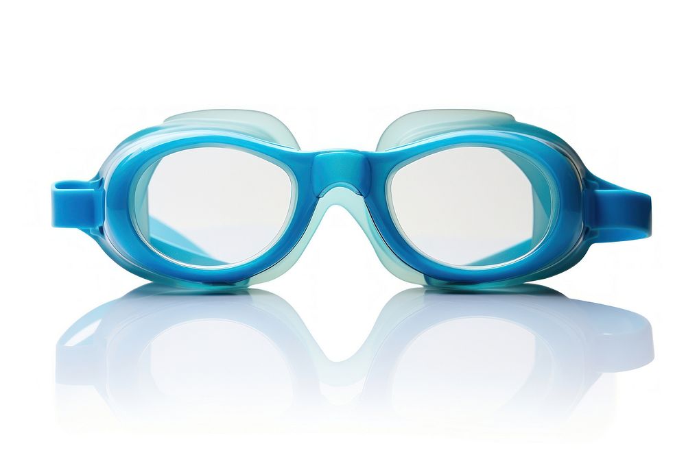 Swimming goggles swimming goggles white background. AI generated Image by rawpixel.