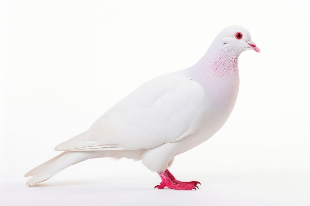 White pigeon animal bird white | Free Photo - rawpixel