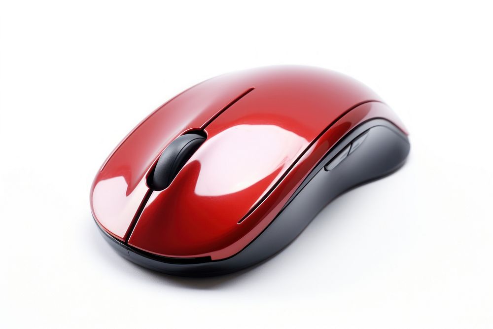 Computer mouse white background computer mouse. AI generated Image by rawpixel.