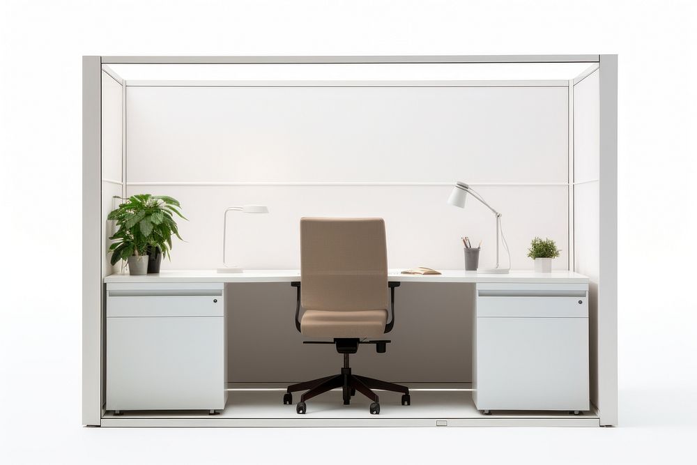 Office furniture chair white background. AI generated Image by rawpixel.
