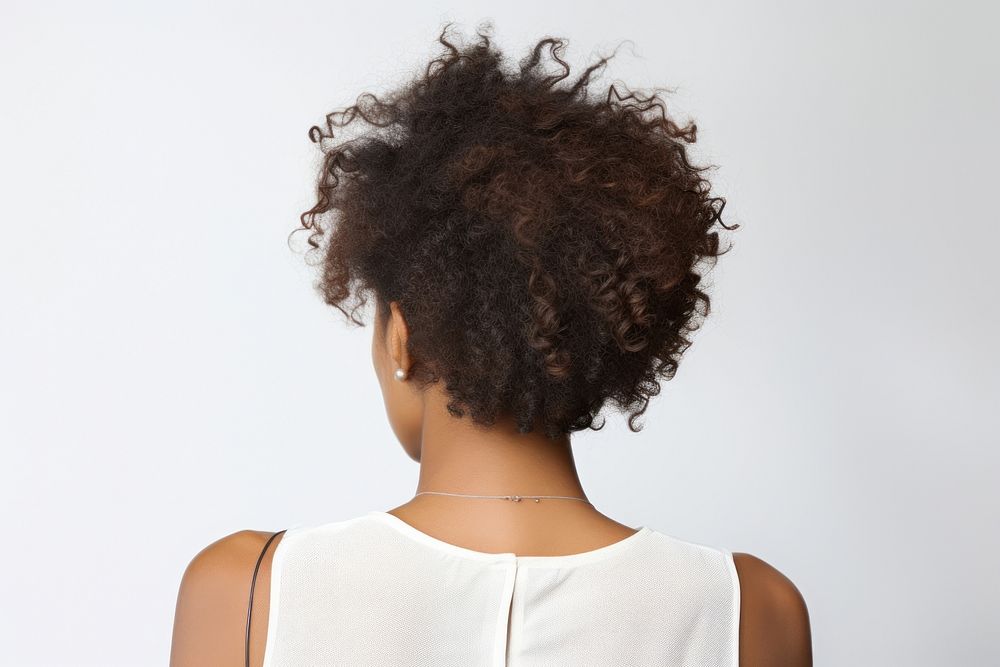 Back portrait adult woman. AI generated Image by rawpixel.