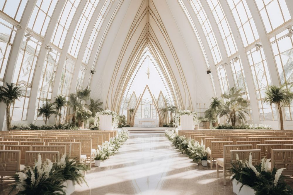 Architecture building worship plant. AI generated Image by rawpixel.