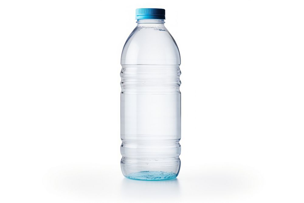 Bottle plastic white background water bottle. AI generated Image by rawpixel.