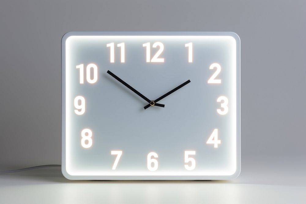 Clock number white architecture. AI generated Image by rawpixel.