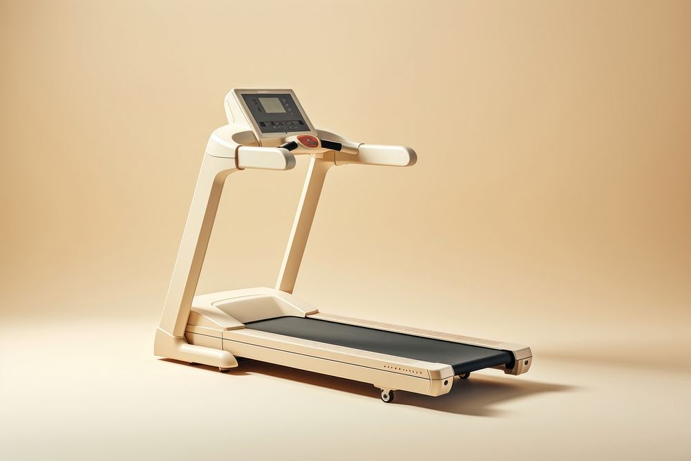 Treadmill technology exercising equipment. AI generated Image by rawpixel.