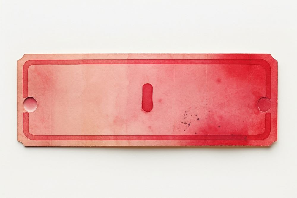 Red rectangle letterbox mailbox. AI generated Image by rawpixel.