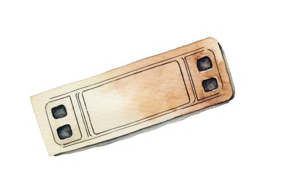 Electronics rectangle buckle metal. AI generated Image by rawpixel.