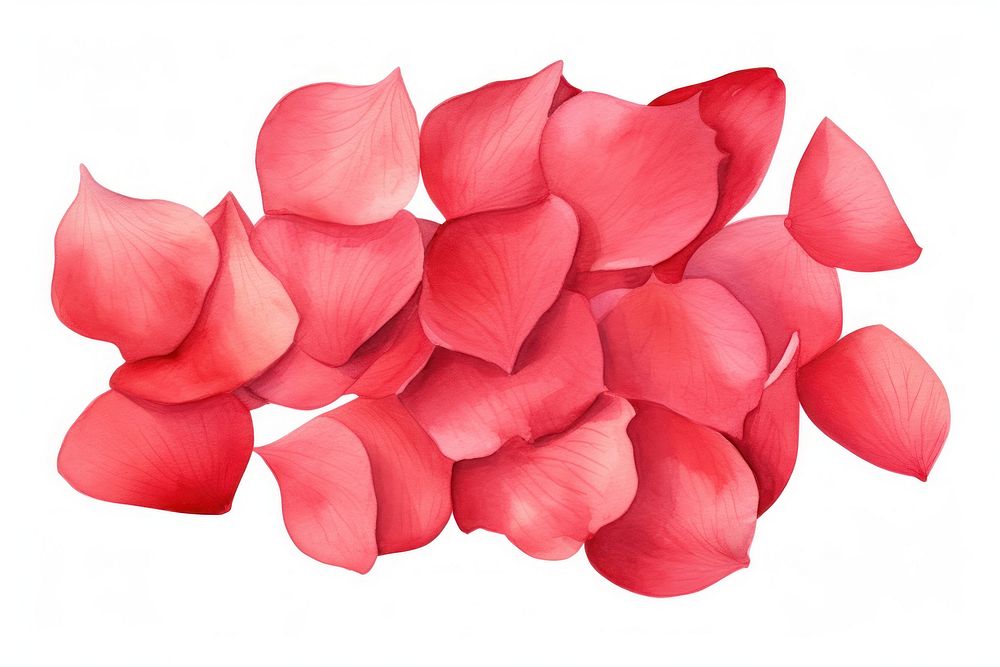 Petal rose plant red. AI generated Image by rawpixel.