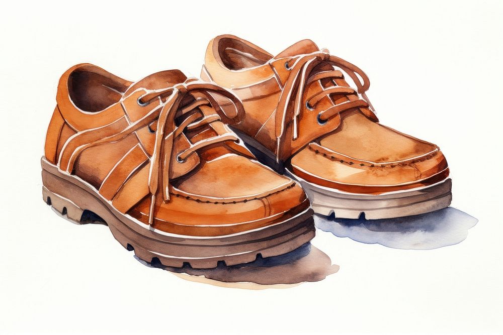 Shoe footwear shoelace clothing. AI generated Image by rawpixel.