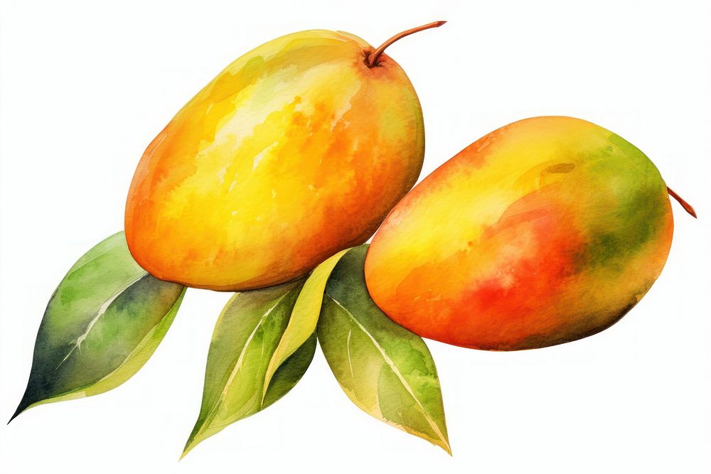 Mango fruit plant pear. AI generated Image by rawpixel.
