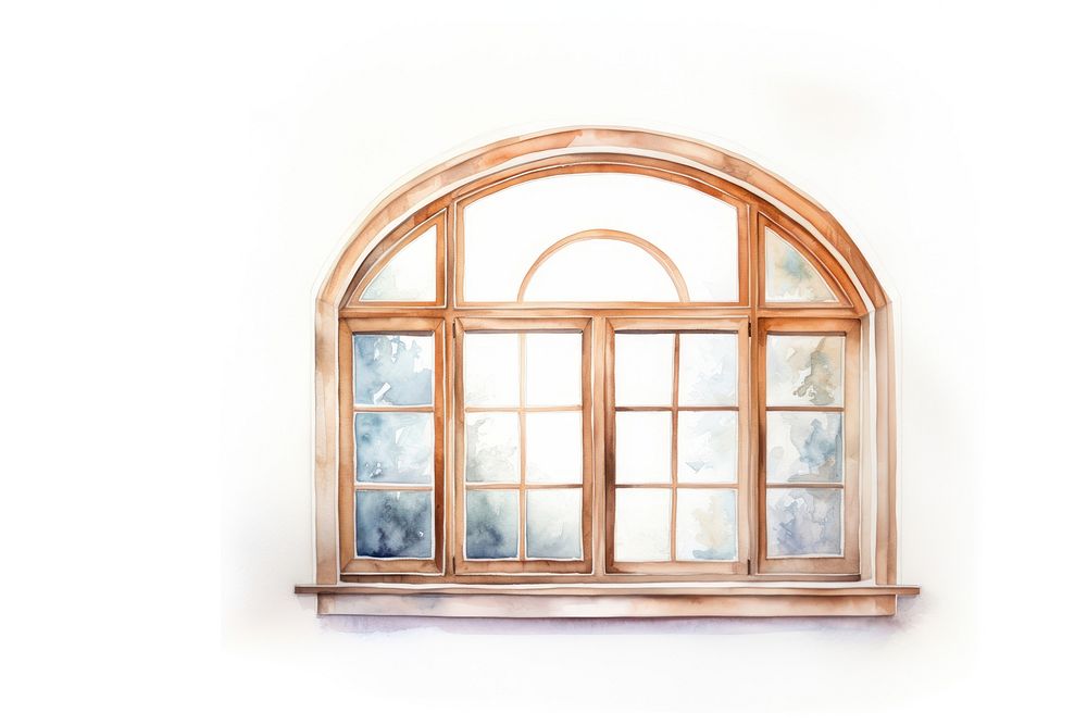 Window white background architecture transparent. AI generated Image by rawpixel.
