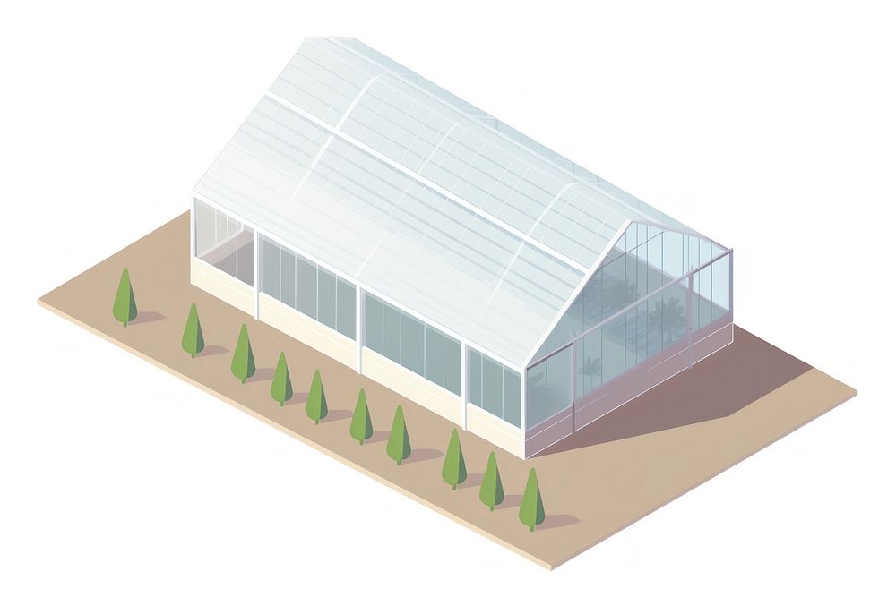 Greenhouse outdoors architecture gardening. AI generated Image by rawpixel.