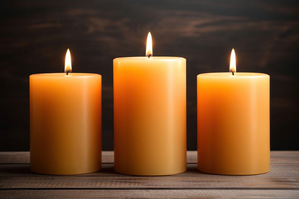 Candle fire spirituality illuminated. AI generated Image by rawpixel.