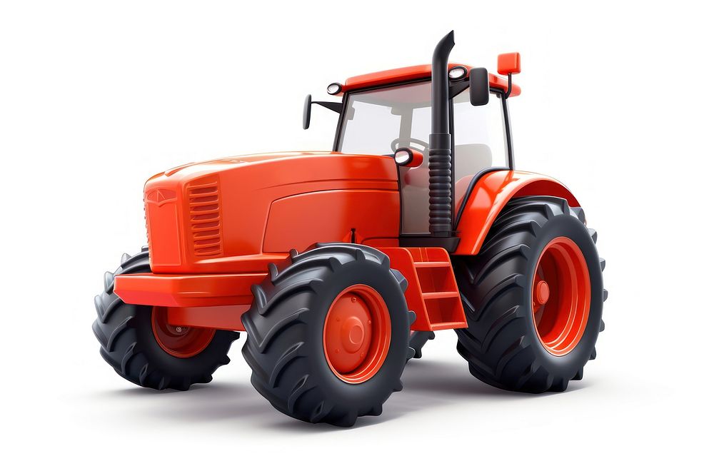 Tractor agriculture vehicle wheel. AI generated Image by rawpixel.