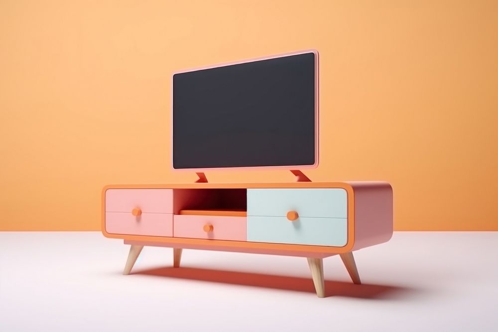 Furniture sideboard electronics television. 