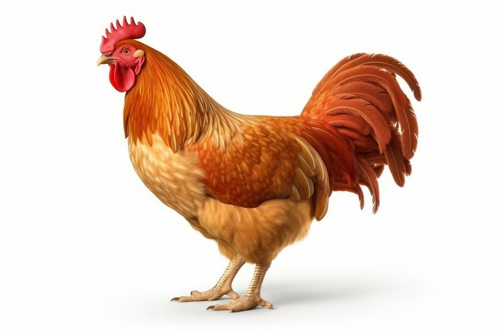 Chicken agriculture poultry animal. AI generated Image by rawpixel.