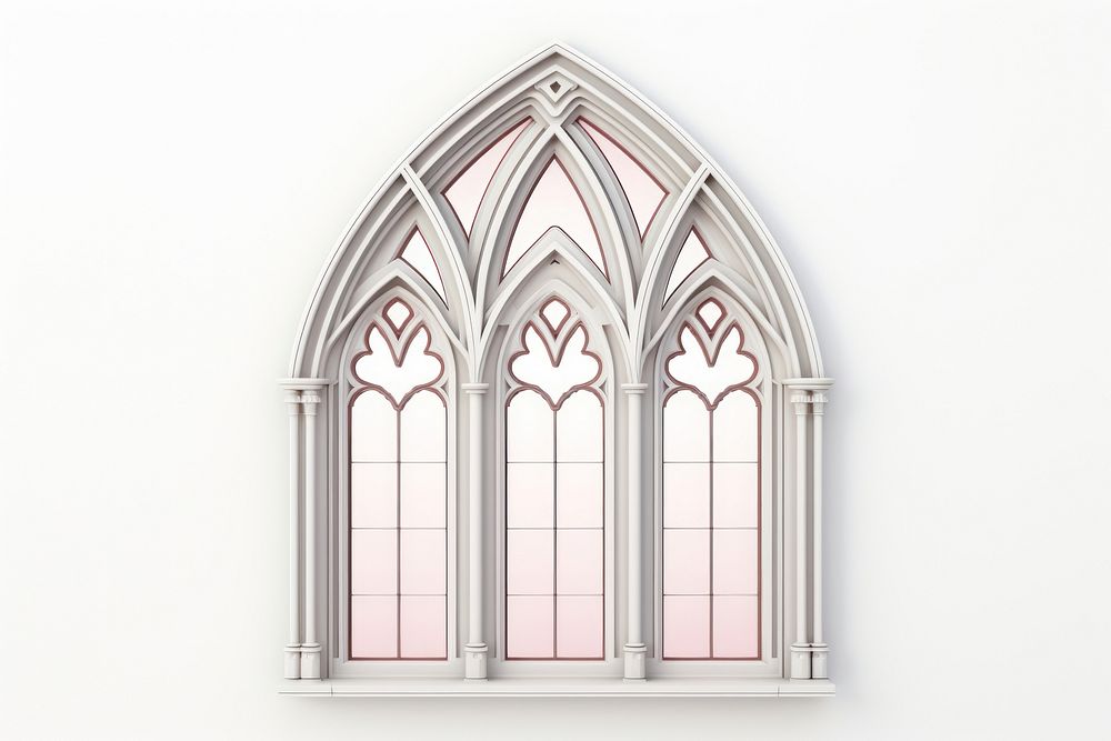Window architecture glass white background. AI generated Image by rawpixel.