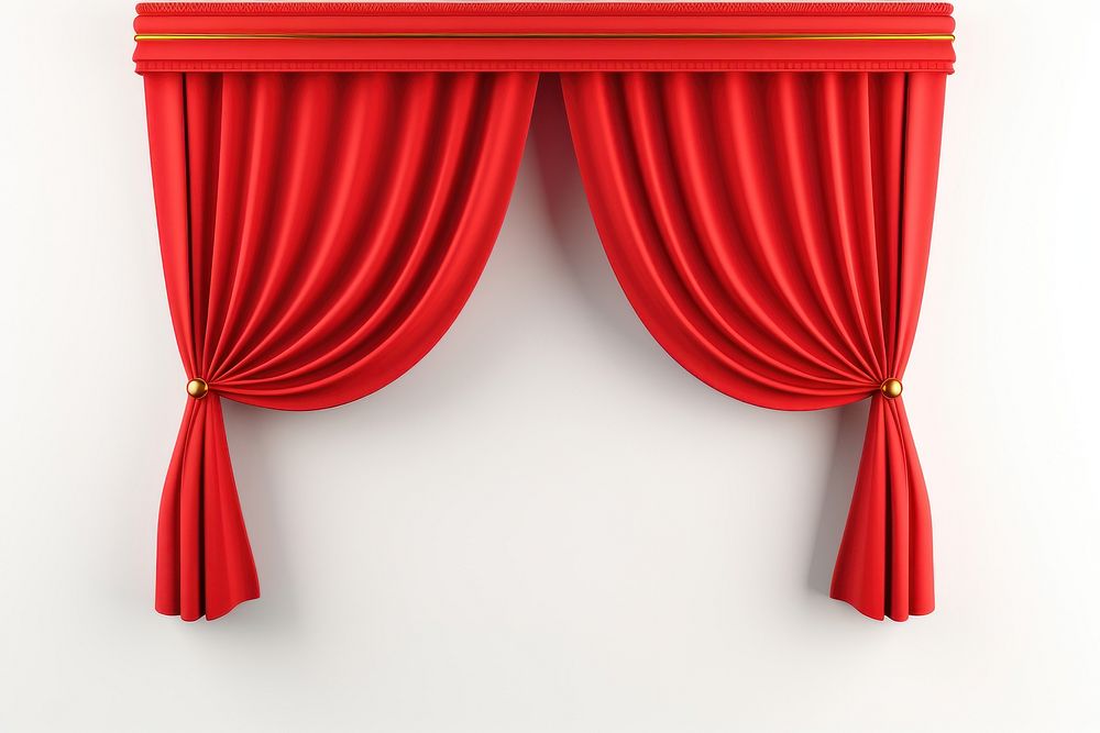 Curtain white background architecture decoration. AI generated Image by rawpixel.